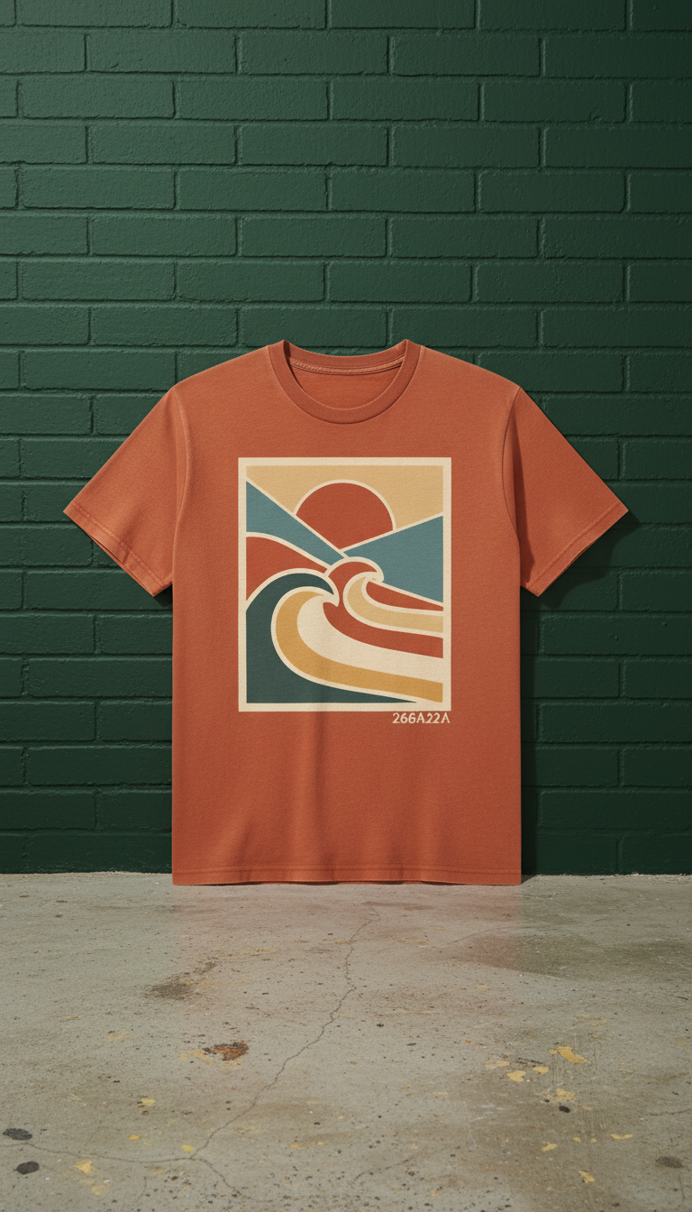 Soft-Washed Heritage Graphic Tee in a new setting