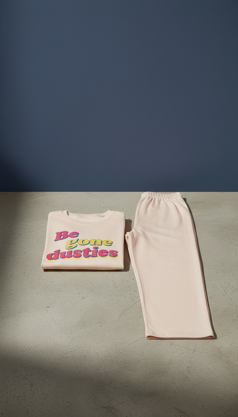 Be Gone Dusties Cotton Pyjama Set in a new setting