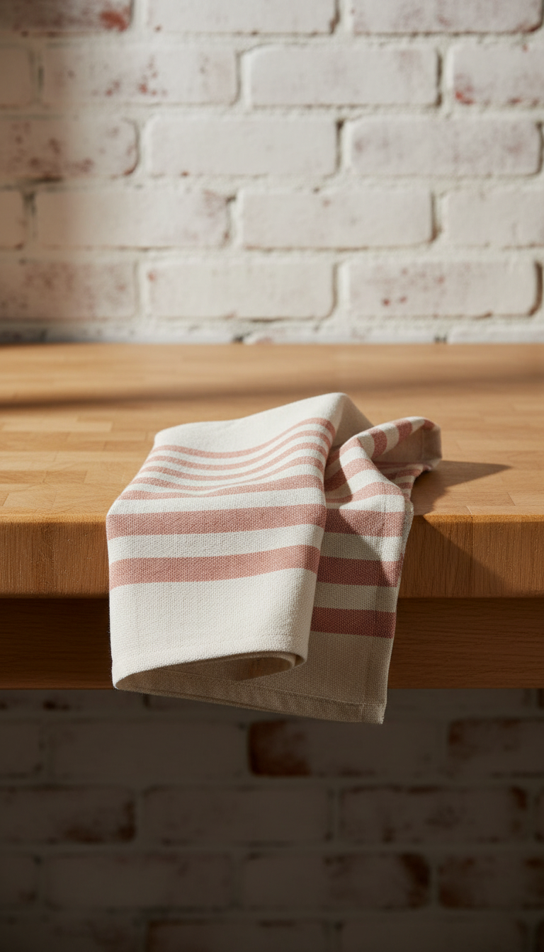 Eco-Friendly Cotton Kitchen Towel in a new setting