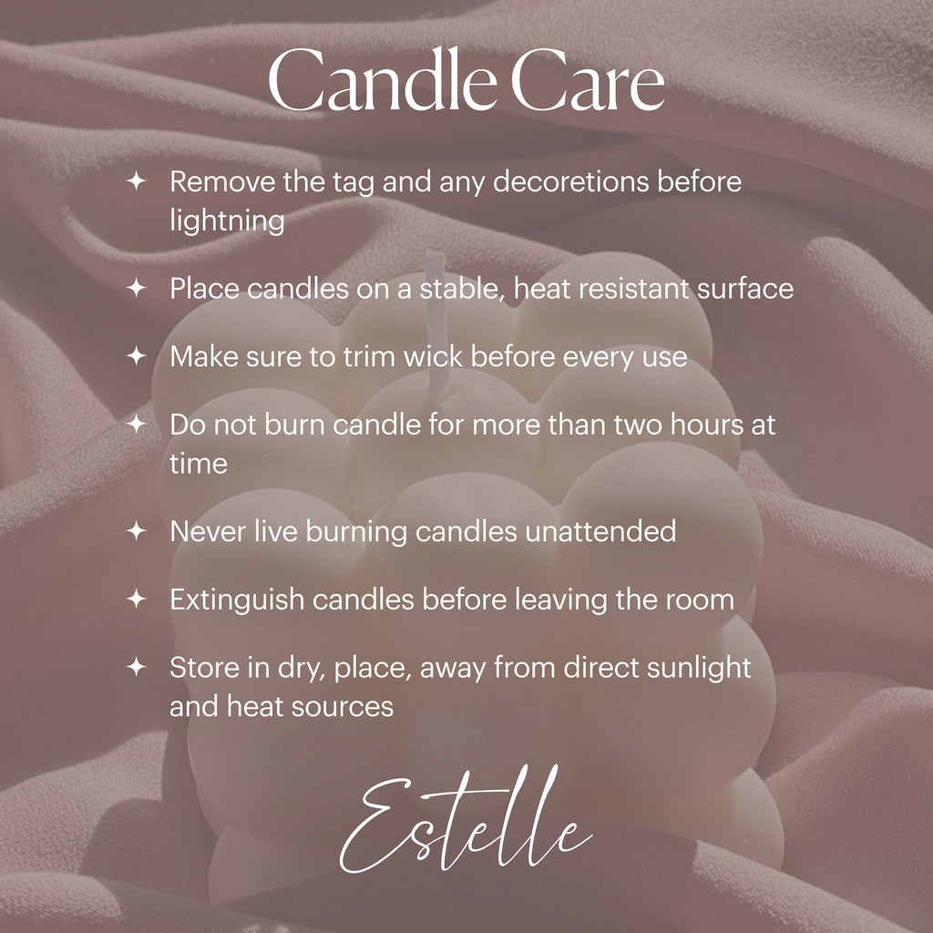 Arch Rainbow Soy Wax Candle: Decorative Vegan Pillar Candle
